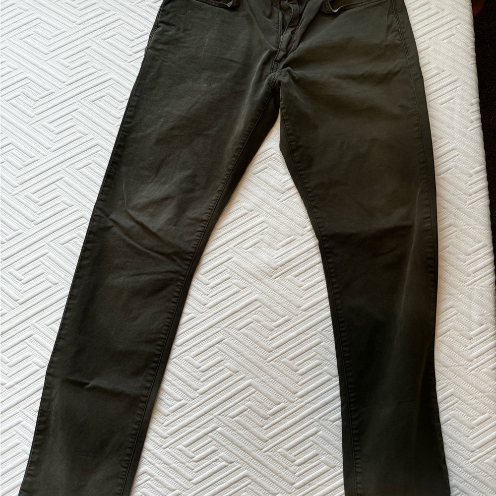 Flint & Tinder Slim 365 Pant Green 32/32